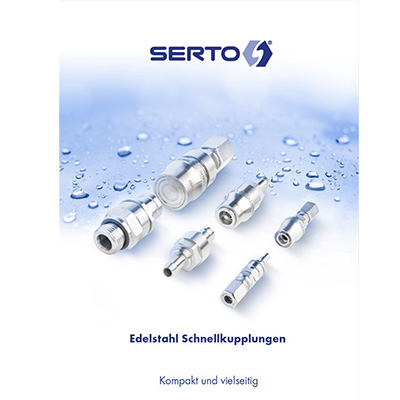 Sortimentsbroschüre Edelstahl Schnellkupplungen