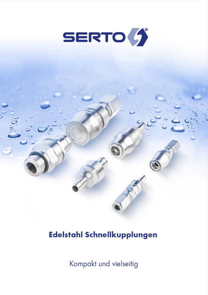 Sortimentsbroschüre Edelstahl Schnellkupplungen