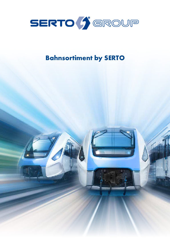 The railway product range by SERTO