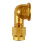 Female adaptor elbow union 