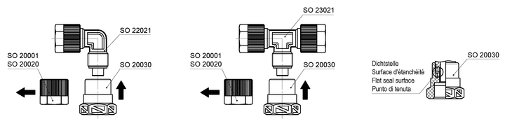 Adaptateur femelle