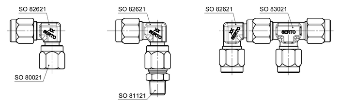 Adjustable elbow union